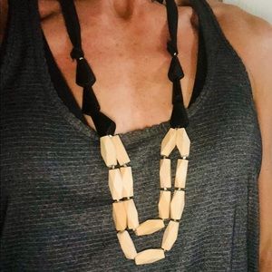 Ann Taylor tie necklace